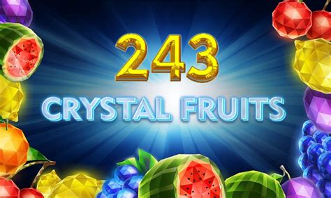Crystal Fruits Slot Gratis
