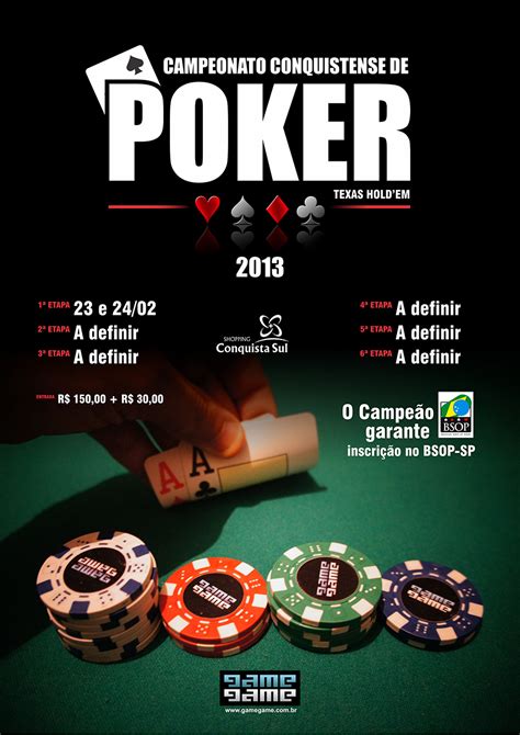 De Abril De Torneios De Poker