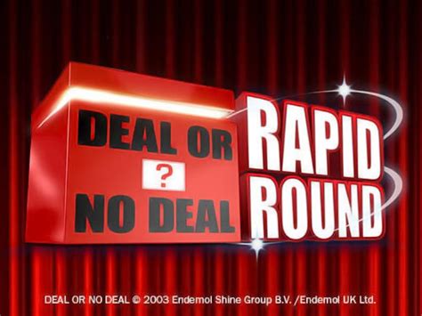 Deal Or No Deal Rapid Round Netbet