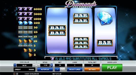 Diamonds Are Forever 3 Lines Sportingbet