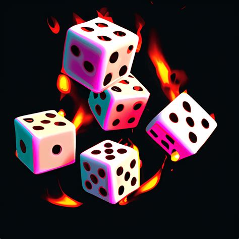 Dice On Fire Blaze