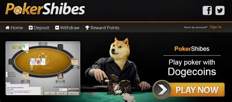 Dogecoin Poker Shibes