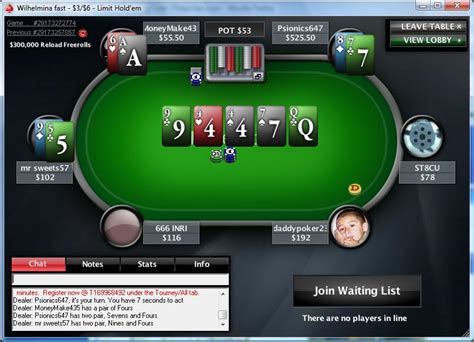 Domnitors Pokerstars