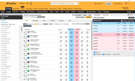 Double Stacks Betfair