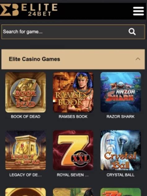 Elite24bet Casino Apk