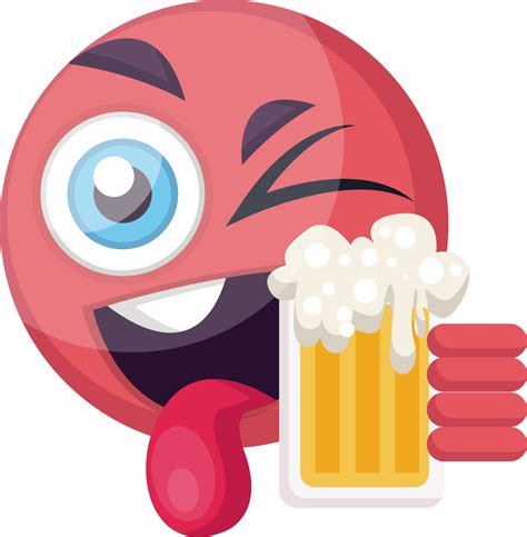 Emoji Casino Cerveja Rosto
