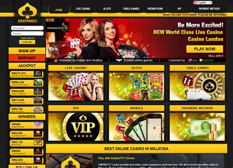 Empire777 Casino Apostas