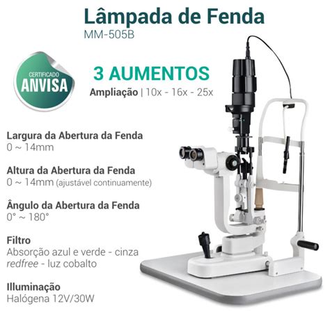 Equipamento De Fenda De Macro