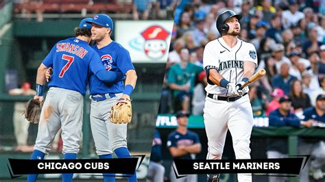 Estadisticas de jugadores de partidos de Chicago Cubs vs Seattle Mariners