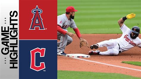 Estadisticas de jugadores de partidos de Cleveland Guardians vs Los Angeles Angels