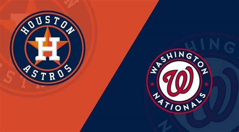 Estadisticas de jugadores de partidos de Washington Nationals vs Houston Astros