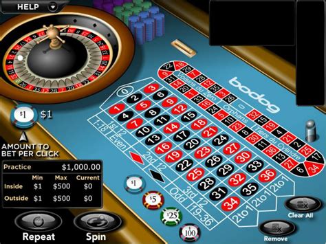 European Roulette Red Rake Bodog