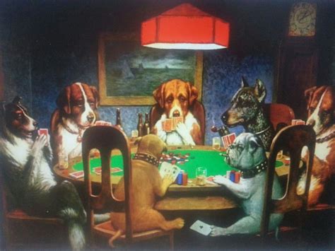 Famosa Pintura De Poker