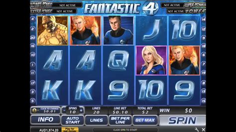 Fantastic 4 Slots Gratis