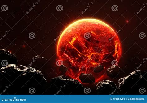 Fiery Planet Brabet