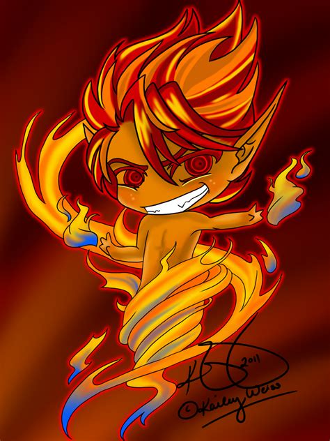 Fire Chibi Bodog