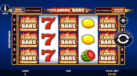 Flaming Bars Slot Gratis