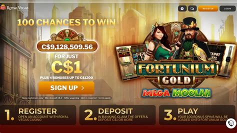 Fortunium Gold Mega Moolah Leovegas