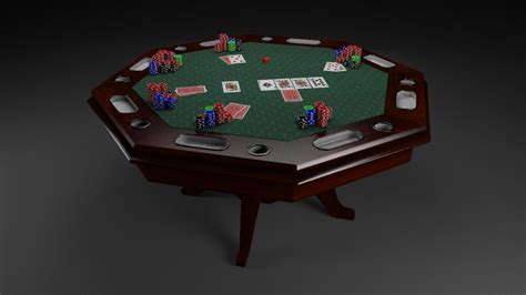 Free 3d Modelo De Mesa De Poker