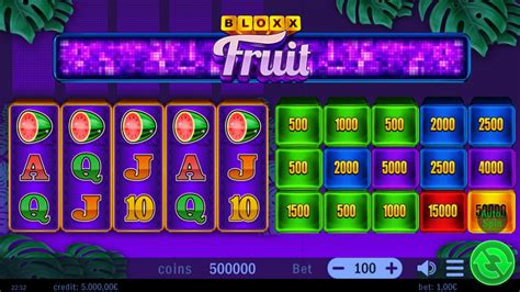 Fruit Bloxx Slot Gratis