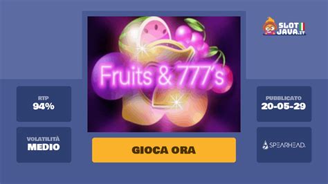 Fruits 777 S Slot Gratis