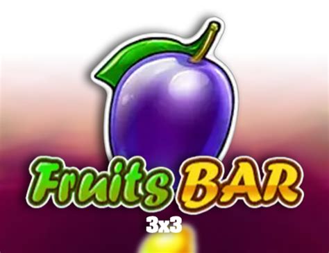 Fruits Bar 3x3 Betsul