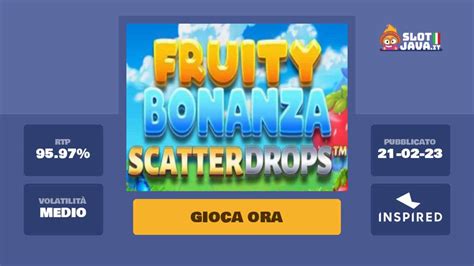 Fruity Bonanza Scatter Drops Sportingbet