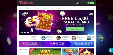 Fruityreels Casino Login