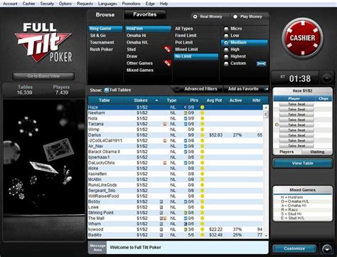 Full Tilt Rakeback Sistema