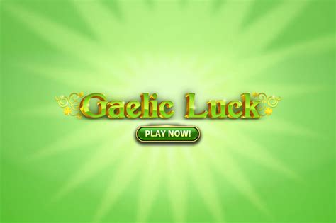 Gaelic Luck Leovegas