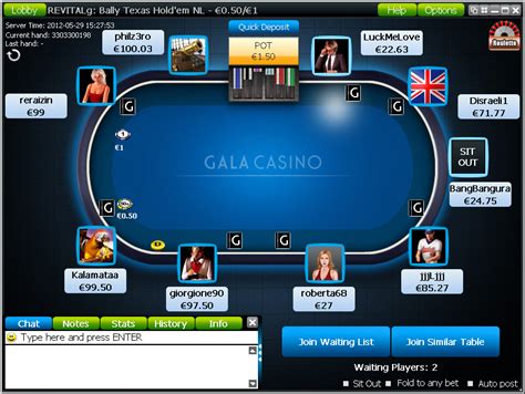 Gala Poker Rake Race