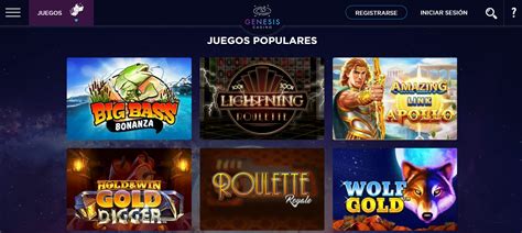 Genesis Casino Codigo Promocional