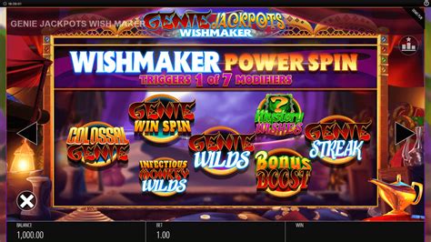 Genie Jackpots Wishmaker Slot Gratis