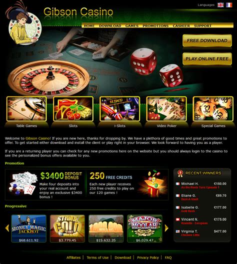 Gibson Casino Online