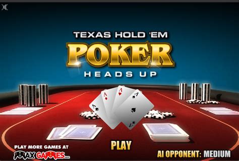 Gioca Gratis Texas Hold Em Poker Heads Up
