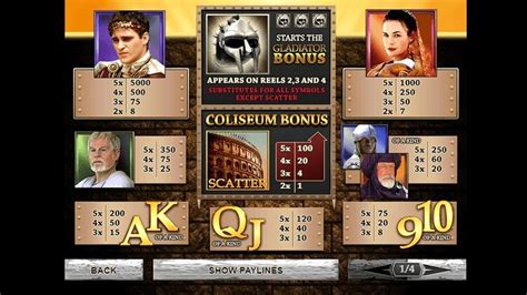 Gladiador Slot Online Gratis