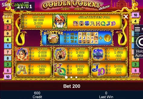 Golden Cobras Deluxe Slot - Play Online