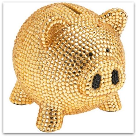 Golden Piggy Bank Bling Bling Bodog
