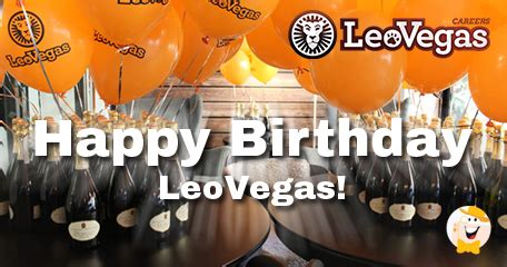 Happy Birthday Leovegas