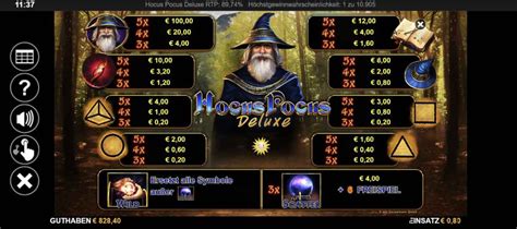 Hocus Pocus Deluxe Bwin