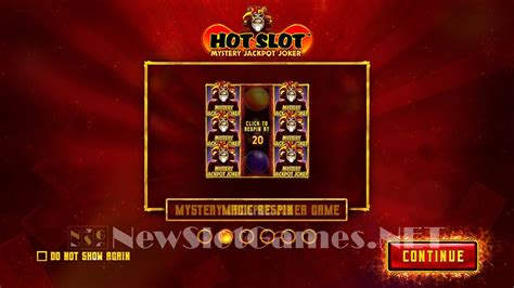 Hot Slot Mystery Jackpot Joker Betfair