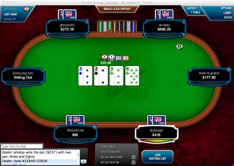 Instale O Full Tilt Poker Mac