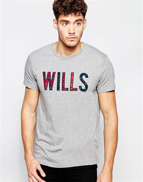 Jack Wills Mens T Shirt Preta