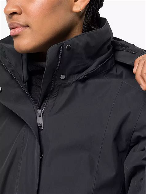 Jack Wolfskin Ottawa Casaco Preto