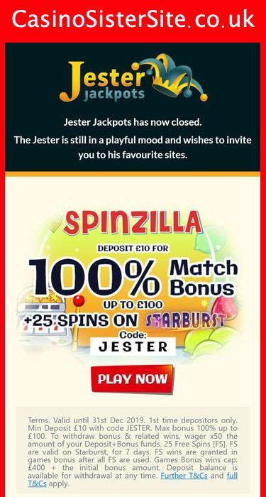 Jester Jackpots Casino Mobile