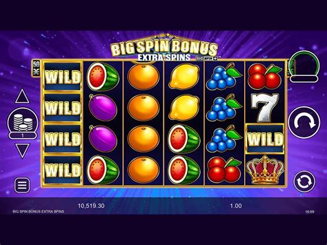 Jogar Big Spin Bonus Extra Spins Com Dinheiro Real