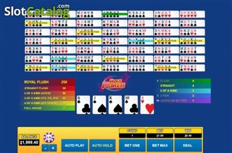 Jogar Bonus Poker Habanero No Modo Demo