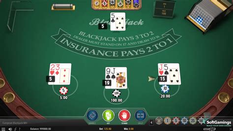 Jogar European Blackjack Mh Com Dinheiro Real