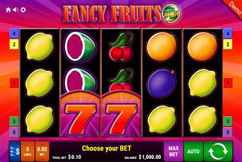 Jogar Fancy Fruits Double Rush Com Dinheiro Real