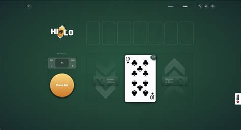 Jogar Hi Lo Turbo Games No Modo Demo